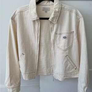 PacSun Off-White Women's Jean Jacket